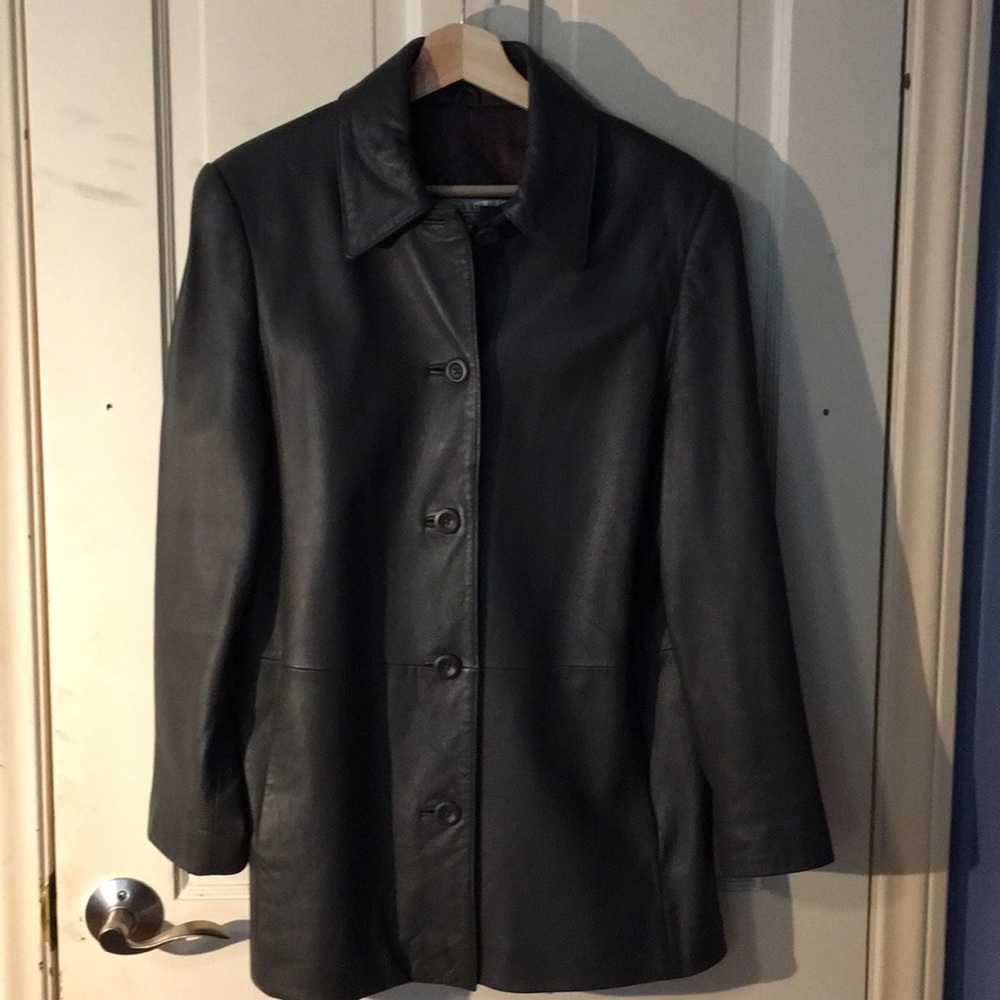 Leather jacket